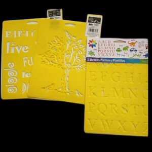 Set of 5 Stencils from Delta Creative B36